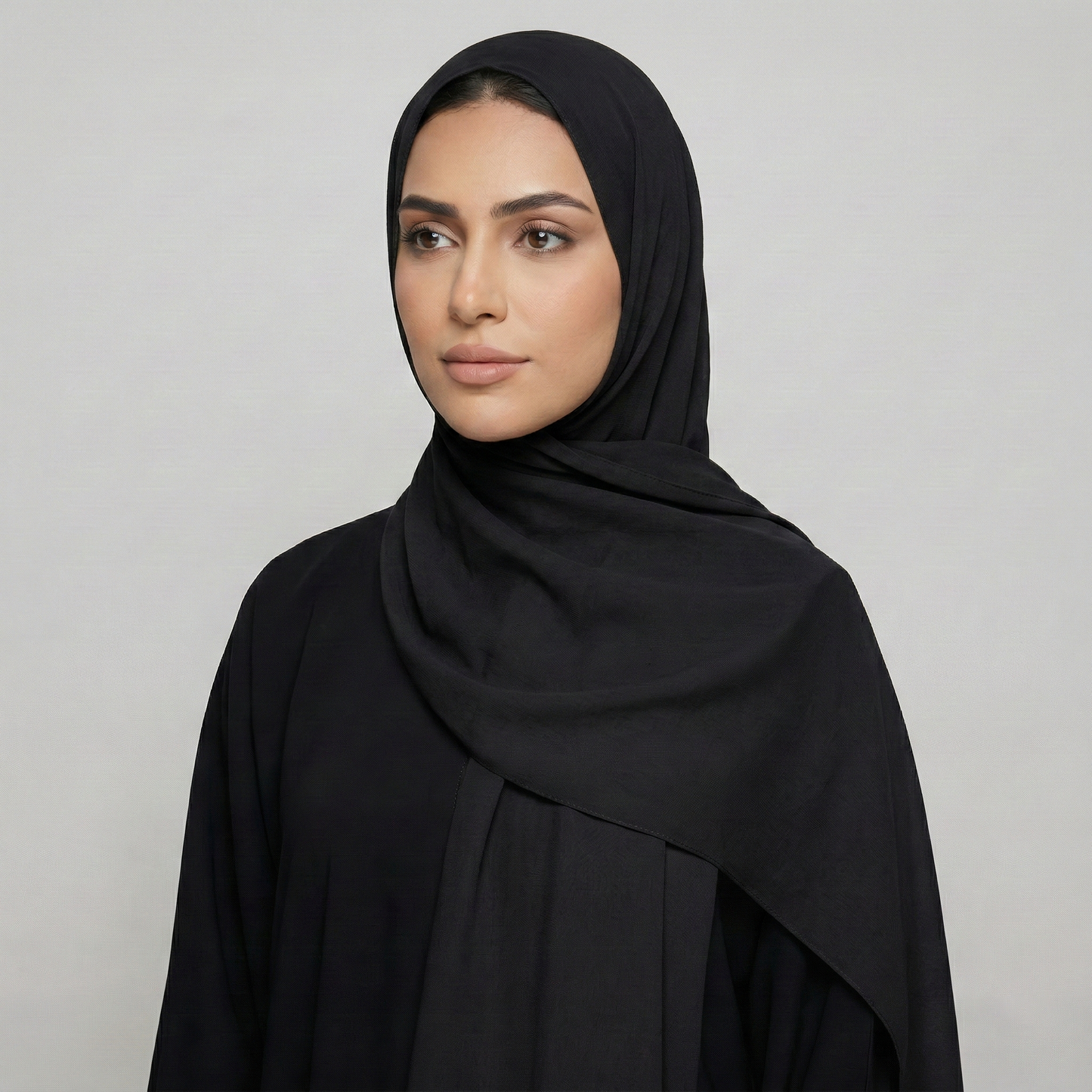 شيلة شيفون دجي الليل – أسود