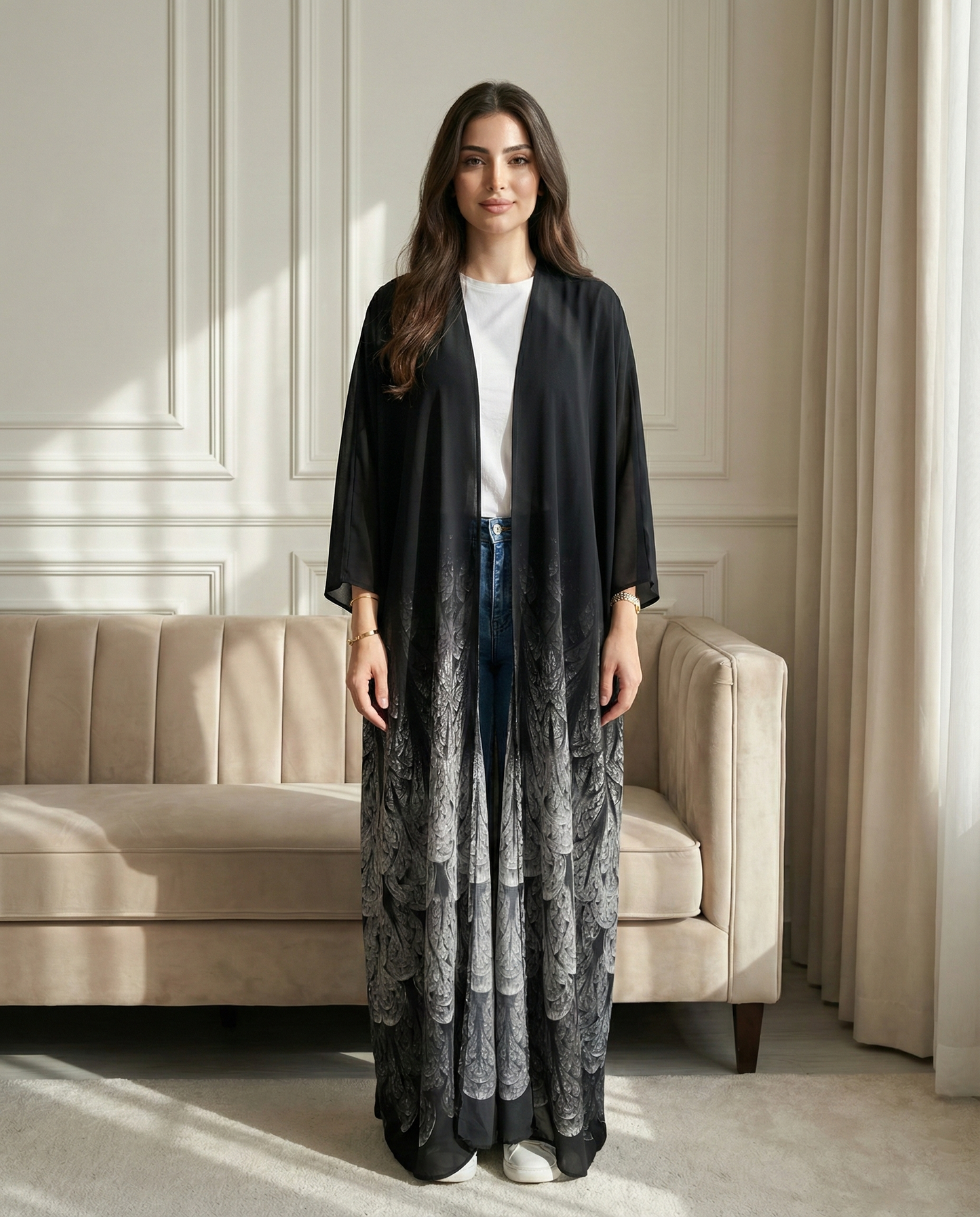 بِشت لورينزا – شيفون جاكار إسباني فاخر