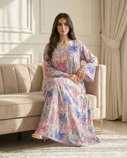 جلابية كويتية دبل كلوش – ديجيتال واحة