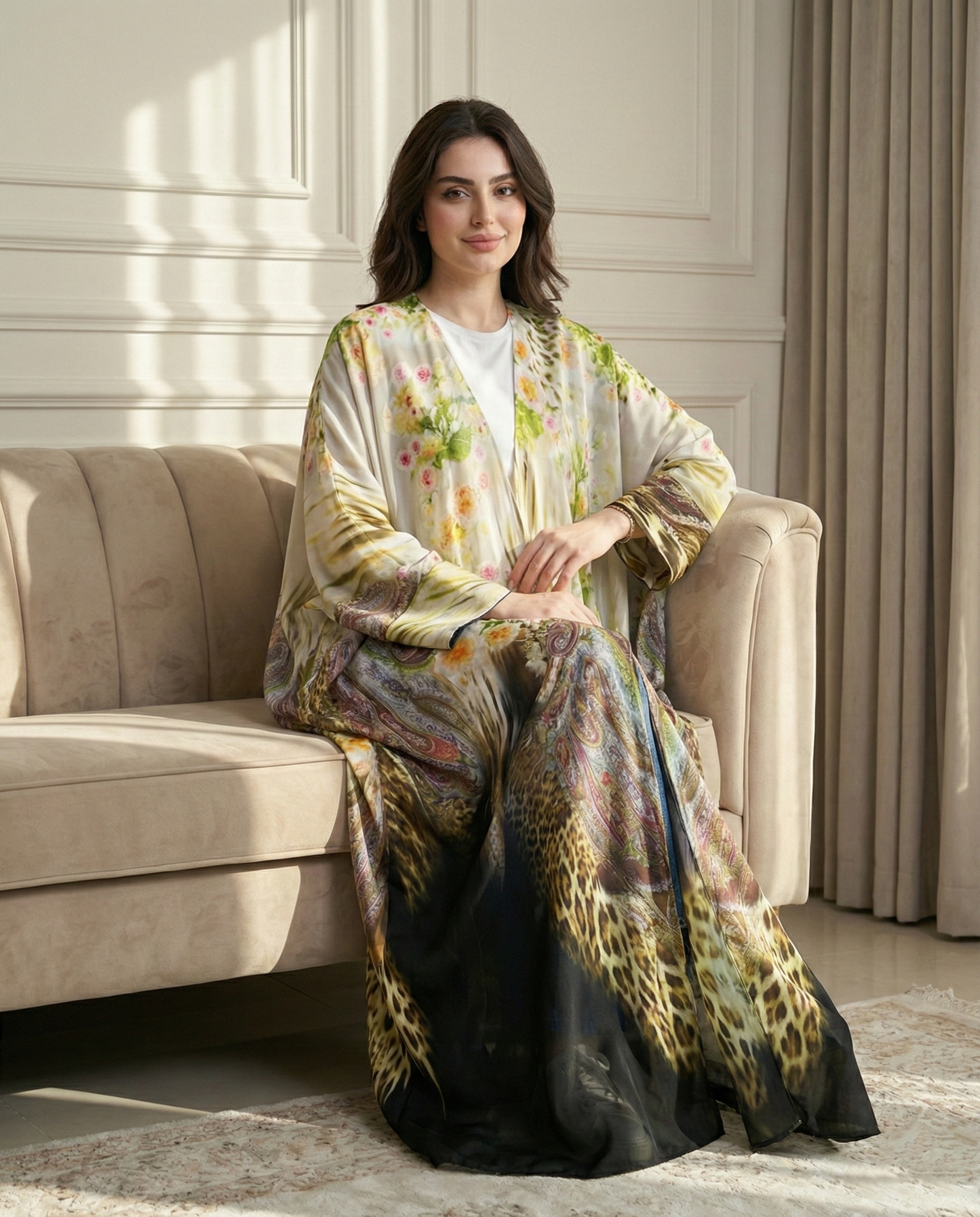 بِشت فلورين دبل شيفون – جاكار إسباني فاخر