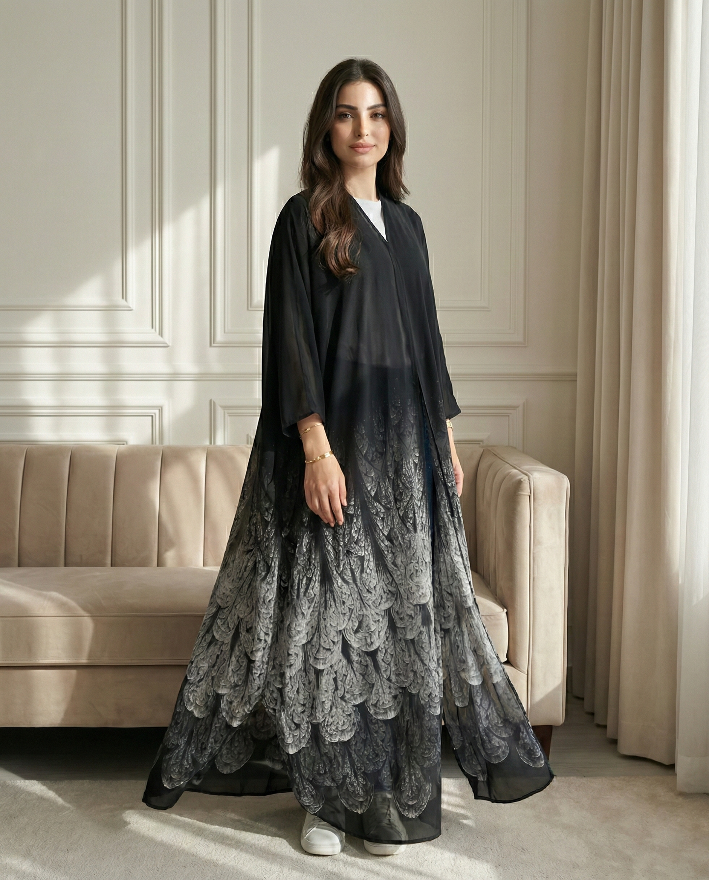 بِشت لورينزا – شيفون جاكار إسباني فاخر