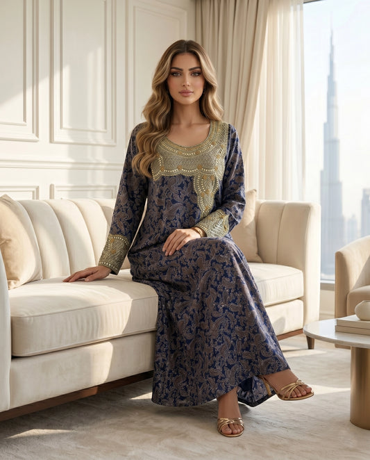 جلابية ليل السمو – قطن طبيعي