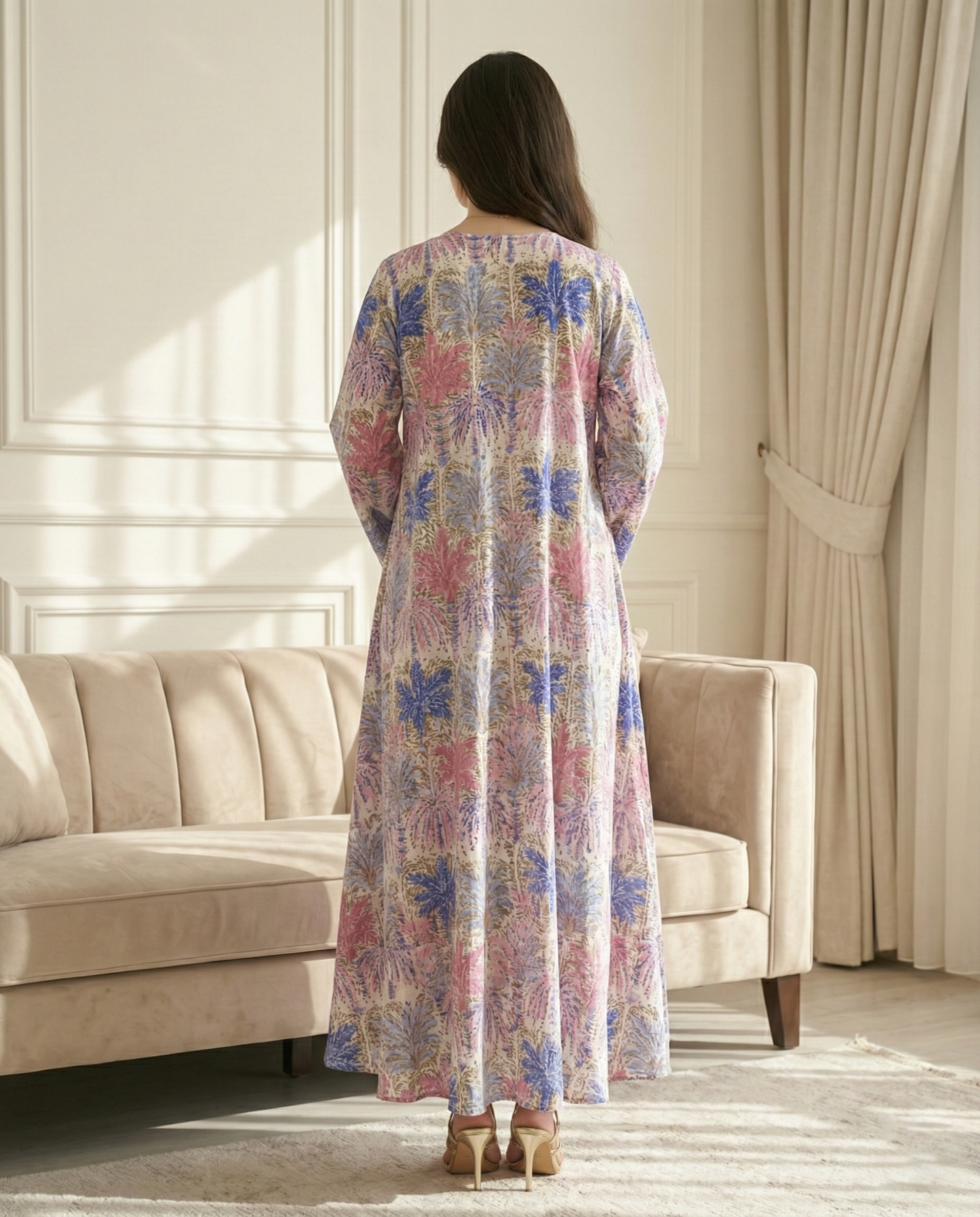 جلابية كويتية دبل كلوش – ديجيتال واحة