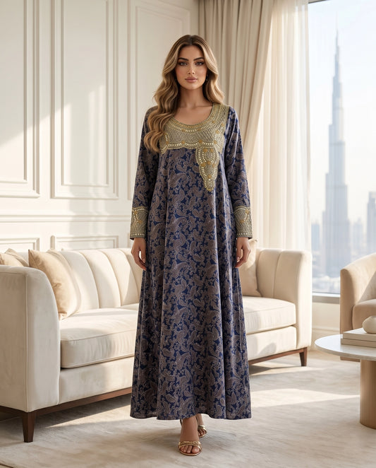 جلابية ليل السمو – قطن طبيعي