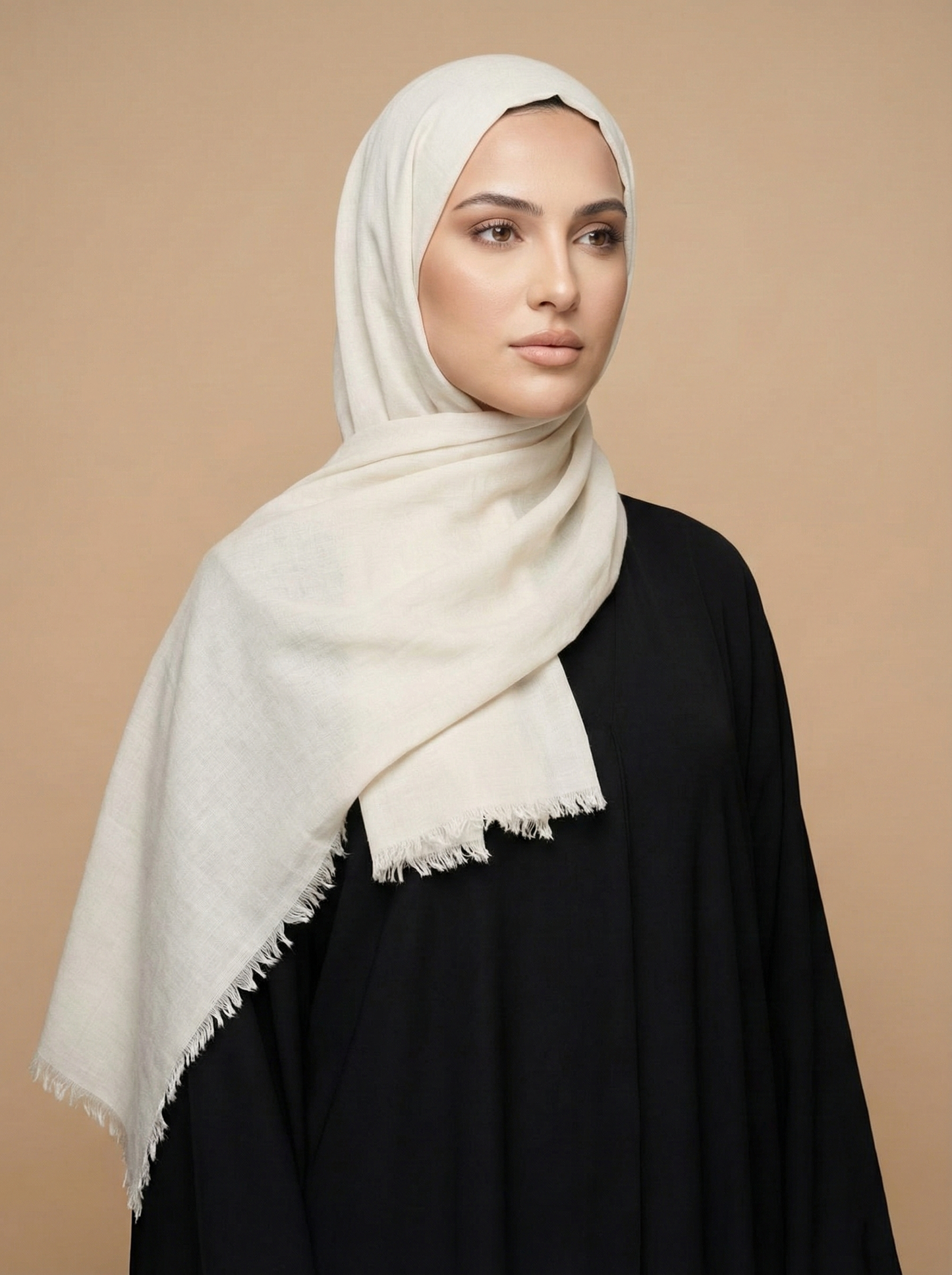 شيلة قطن طبيعي – عاجي